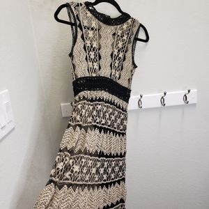 A'reve Anthro Fixer Upper Lace Small Dress